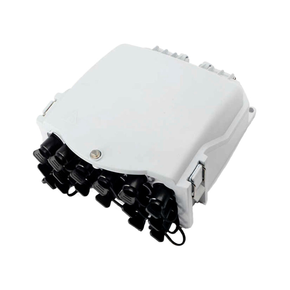 Caja NAP con conectores Huawei Mini SC con clasificación IP. Caja de distribución óptica de salida de 16 puertos